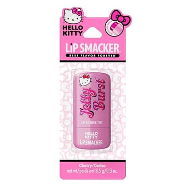 Lip Smacker Hello Kitty So Jelly Lip & Cheek Tint, Moisturizing Sheer & Buildable Color, Fun Bouncy Jelly Texture, Sweet Cherry Flavor - Cherry - Image 4
