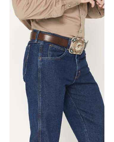 Wrangler mens Relaxed Fit Jeans, Vintage Indigo, 40W x 30L US - Image 2
