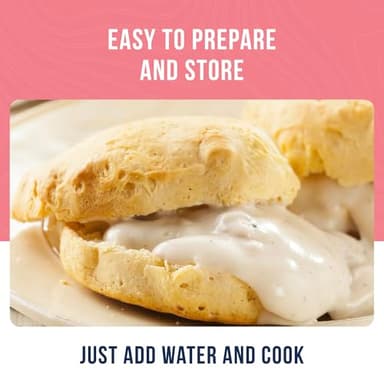 Buttermilk Biscuit Mix Can Emergency Food Supply, 29 Servings, 10 Year Shelf Life - Biscuit Mix Just Add Water and Baking Powder - Image 4