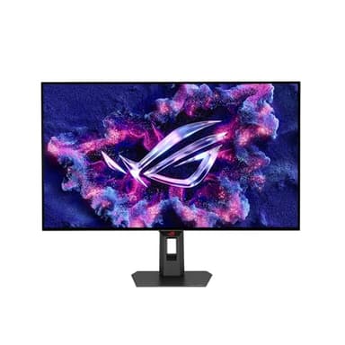 ASUS ROG Strix 32” 4K OLED Gaming Monitor (XG32UCWG) - TrueBlack Glossy OLED, Dual Mode (4K@165Hz, FHD@330Hz), 0.03ms, G-SYNC Compatible, Neo Proximity Sensor, Auto KVM, USB-C, HDMI 2.1, 3 yr warranty - Image 1