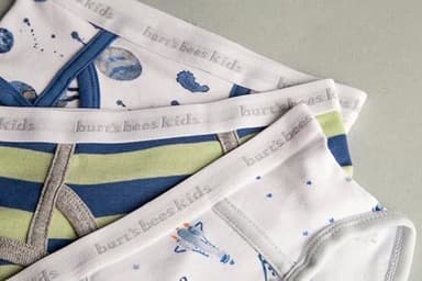 Burt's Bees Baby Baby Toddler Boys' Underwear, Organic Cotton, Tag-Free Comfort Briefs, Happy Herbivores, 4-5T - Image 4