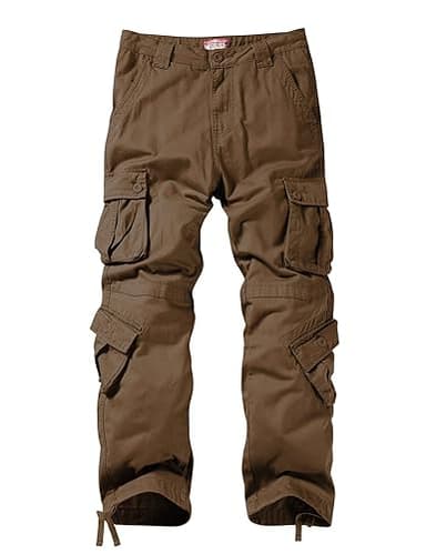Match Men's Wild Cargo Pants(Camel,30) - Image 3