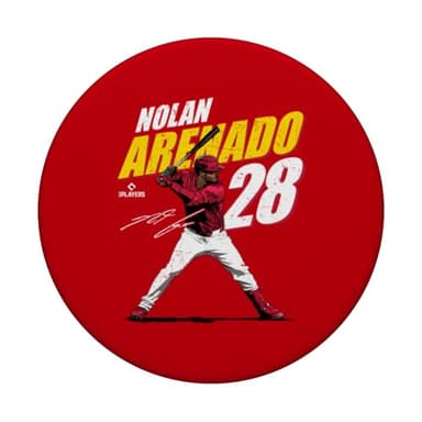 Nolan Arenado | St. Louis Baseball Players | MLBNAO3001 PopSockets Adhesive PopGrip - Image 3