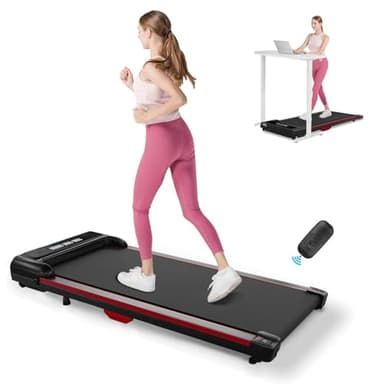 GORISE Walking Pad, Under Desk Treadmills for Home, Walking Pad, Treadmills for Home Foldable,Remote Control, LED Display, 3 in 1 Portable Walking Treadmill, 300 Lbs Capacity - Image 1