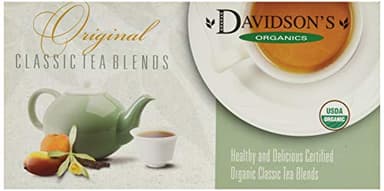 Davidson's Organics, Assorted Decaf & Herbal Tea Blends, 100-count Individually Wrapped Tea Bags - Image 2