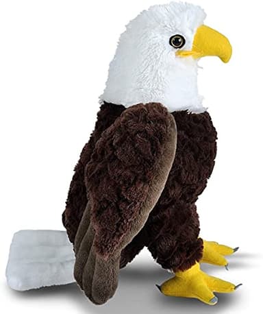 Wild Republic Bald Eagle Plush, Stuffed Animal, Plush Toy, Gifts for Kids, Cuddlekins 12 Inches - Image 8