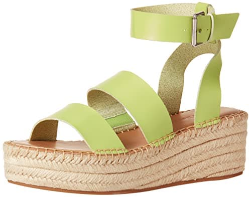 The Drop Women's Listilla Espadrille Wedge Sandal, Lime, 10 - Image 1
