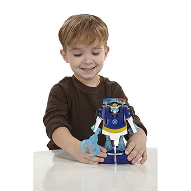 Transformers Playskool Heroes Rescue Bots Energize Chase The Police-Bot Action Figure, Ages 3-7 (Amazon Exclusive) - Image 2