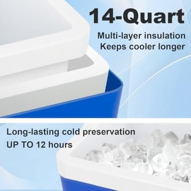Ice Machine for Knee After Surgery for Post-Surgery Care, Cold Therapy Machine System for Knee and Joint Compression Pad,14-Quart Cooler, Universal-pad - Image 5
