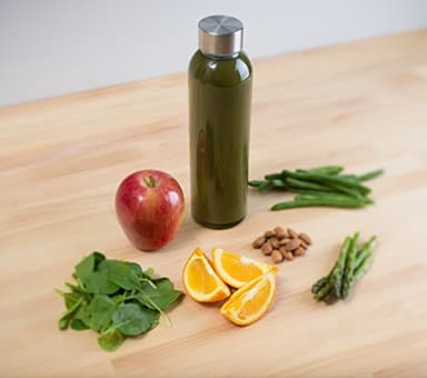 Epica Clear Glass Bottles with Lids, 18oz Resuable Glass Water Bottles for Juicing with Stainless Steel Cap to store Milk, Smoothie, etc., 100% Leak Proof, Durable and Dishwasher Safe (Set of 6) - Image 9