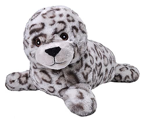 Wild Republic EcoKins Harbor Seal Pup Stuffed Animal 12 inch, Eco Friendly Gifts for Kids, Plush Toy, Handcrafted Using 16 Recycled Plastic Water Bottles - Image 1
