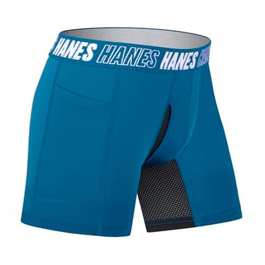 Hanes Boys' Moves Boxer Brief Underwear, Anti-Chafe Boxer Briefs for Boys, 6-Pack - Image 2