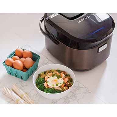 Buffalo Titanium Grey IH SMART COOKER, Rice Cooker and Warmer, 1.8L, 10 cups of rice, Non-Coating inner pot, Efficient, Multiple function, Induction Heating (10 cups) - Image 8
