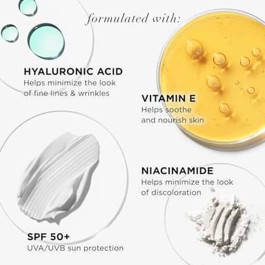 IT Cosmetics CC+ Cream (Light Medium) - Natural Full Coverage Foundation With SPF 50+, Color Corrector & Anti-Aging Hydrating Serum, Hyaluronic Acid + Peptides, Lightweight - 1.08 fl oz - Image 6