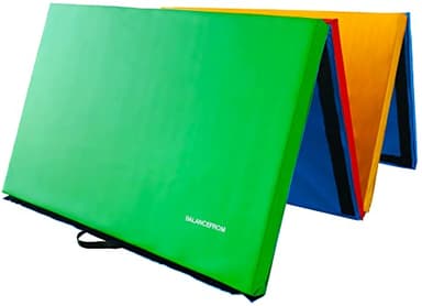 All Purpose 4'x8'x2" Extra Thick High Density Anti Tear Gymnastics Gym Folding Exercise Aerobics Mats, Multiple Colors Available - Image 3