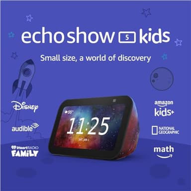 Amazon Echo Show 5 Kids, Designed for kids, with parental controls, Includes 1 year of Amazon Kids+, Galaxy - Image 8