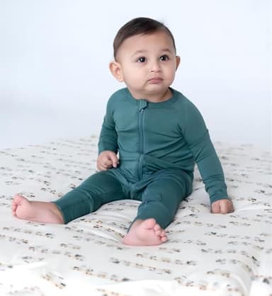 PurComfy Baby Long Sleeve Romper Jumpsuit, Premium Soft Rayon One Piece Pajamas Boy Girl 2-Way Zipper Coverall Sleeper - Image 6