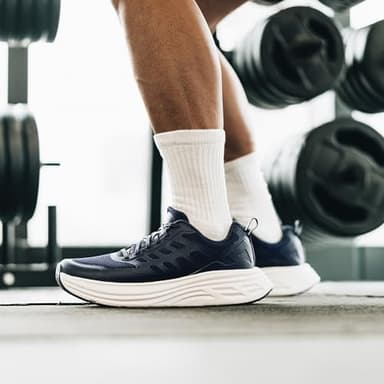 NORTIV 8 Men's Walking Running Tennis Cushioning Shoes ActiveFloat Non Slip Athletic Gym Workout Jogging Comfortable Sneakers,Size 10,Blue,SNWS245M - Image 9