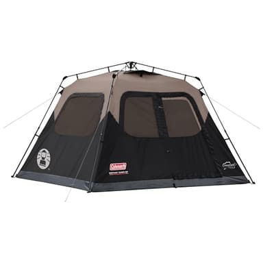 Coleman Instant Tent with 1-Minute Setup, 4/6/8/10 Person Tent with Pre-Attached Poles, Air Vent, & Carry Bag - Image 1