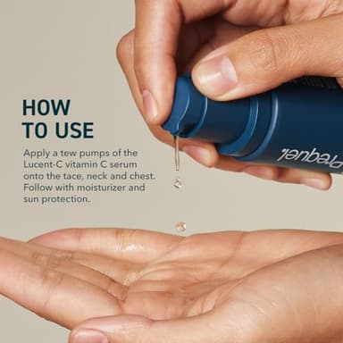 Prequel Skin Lucent-C, Vitamin C Serum for Face. Professional Facial L-Ascorbic Acid, Ferulic Acid Formula with Niacinamide. Clinical Skincare for Luminous Firm Skin. 1oz Pump - Image 6