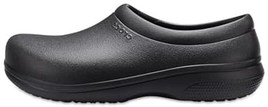 Crocs Unisex-Adult On The Clock Clogs, Slip Resistant Shoes, Black, 9 Women/7 Men - Image 6