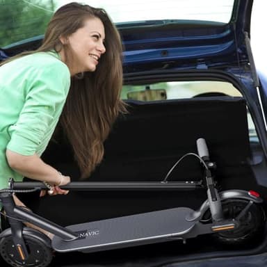 NAVIC T5 Electric Scooter Adult, 350W,Max Speed 19Mph, Long Range 22Miles, Foldable E-Scooter for Adults, Escooter Adults with App Control, Dual Braking - Image 8