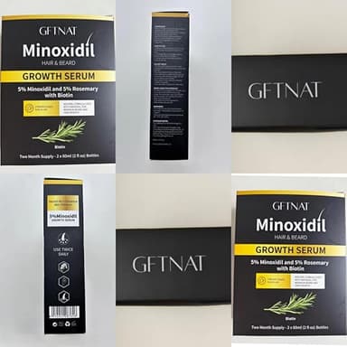 5% Minoxidil with Rosemary for Men and Women Hair Growth,Beard Growth Kit,Scalp Serum for Thicker Fuller Hair - Image 8