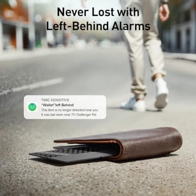 BFADEHA 2025 [Apple MFi Certified] (iOS Only) Bluetooth Tracker Smart Finder for Apple Find My iPhone Card Wallet GPS Tracker, 5-10 Years Battery, Keys Finder and Item Locator for Keys, Bags, Passport - Image 7