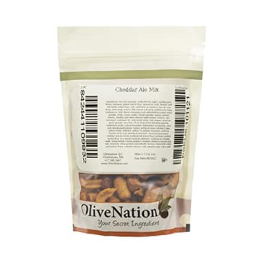 OliveNation Cheddar Ale Pub Mix, Sweet, Salty, Cheesy, Nutty Snack Blend - 32 ounces - Image 2