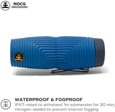 Nocs Provisions Zero Tube 10x25 ED Glass Waterproof Monocular – Rugged, Shockproof, Fogproof Optic for Adults & Kids, Built for Birdwatching, Hunting & Travel - Ultramarine Blue - Image 3