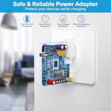 Mac Book Pro Charger - 118W USB C Fast Charger Power Adapter Compatible with MacBook Pro/MacBook Air 16 15 14 13 Inch, M1 M2 M3 M4, New iPad Pro and All USB C Device, Charge Cable 6.6ft - Image 4