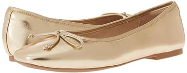 The Drop Women's Pepper Ballet Flat with Bow, Gold, 8.5 - Image 7