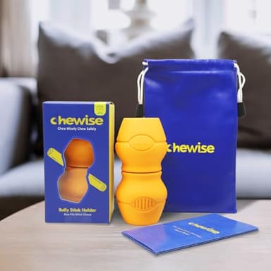 PetClan Chewise Bully Stick Holder, Improved Bully Sticks Holder, Ultimate Secure Heavy Duty, BPA-Free Safety Device to Prevent Choking, Fits Various Bully Sticks and Dog Sizes - Image 9