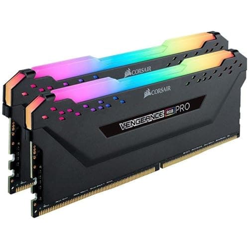 Corsair Vengeance RGB Pro 16GB (2x8GB) DDR4 2666MHz C16 LED Desktop Memory - Black - Image 1