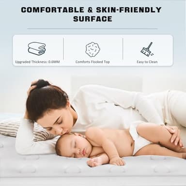 nalone Air Mattress Queen with Built in Pump, 18'' Raise Luxury Inflatable Mattress, 2025 Upgraded Fast Blow Up Mattress with Carry Bag, Portable Air Bed for Home, Travel & Camping, 690lbs Max - Image 5