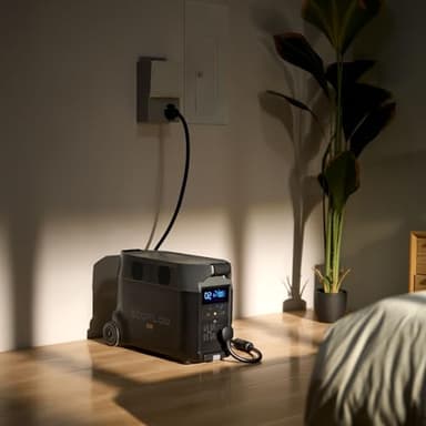 EF ECOFLOW Solar Generator 120V/3.6KWh DELTA Pro with 400W Portable Solar Panel, 23% High Efficiency, 5 AC Outlets, 3600W Portable Power Station for Home Backup Outdoors Camping RV Emergency - Image 8