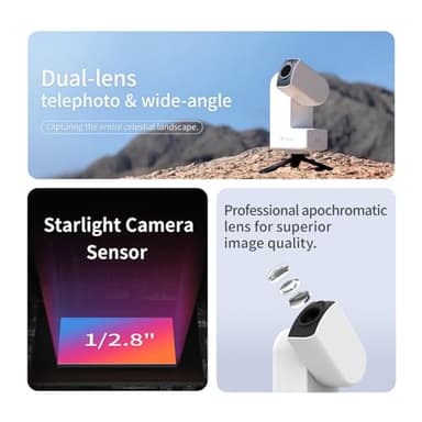 ZWO Seestar S30 All-in-One Smart Digital Telescope/Camera Compact and Portable Travel Companion for Astronomy Enthusiasts & Casual Stargazers - Image 5