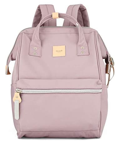 Himawari Laptop Backpack, Stylish Eco-Friendly Canvas, 11"x16"x6.3", Large Capacity, Multi-Functional with USB Port, Padded Back Panel, Adjustable Shoulder Straps - Image 1