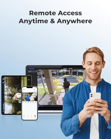 REOLINK 4K/8MP Wired Security PoE IP Camera, Human/Vehicle/Pet Detection, Time-Lapse, 100ft IR Night Vision, Work with Smart Home, Up to 512GB microSD Card, Outdoor/Indoor Surveillance, RLC-810A - Image 5