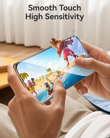 NIMASO for iPhone 16 Pro Screen Protector, 3 Pack Tempered Glass Screen Protector for iPhone 16 Pro, Automatic Dust Removal, Instant Installation,HD Clear, 9H Hardness Shockproof (6.3 inches) - Image 6