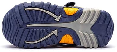 HOBIBEAR Boys Outdoor Closed-Toe Summer Sport Sandals Lightweight-Navy - Image 6
