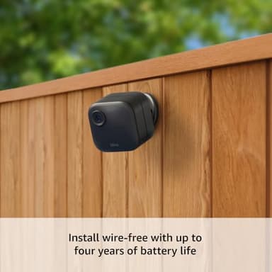 Blink Outdoor 4 + Battery Extension Pack — Four-year battery wireless smart security camera, HD live view, enhanced motion detection — 3 camera system + Battery Extension Pack - Image 2