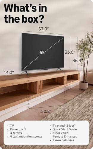 Amazon Fire TV 65" Omni Mini-LED Series, QLED 4K UHD smart TV, Dolby Vision IQ, 144hz gaming mode, Ambient Experience, hands-free with Alexa, 2024 release - Image 6