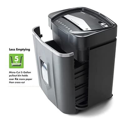 Aurora Professional Grade High Security 12-Sheet Micro-Cut Paper/CD and Credit Card Shredder/ 60 Minutes Continuous Run Time - Image 4
