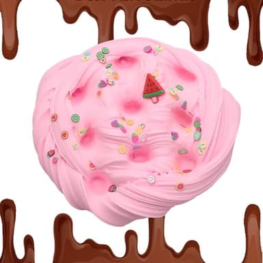 8 Pack Butter Slime Kit for Girls,Party Favors Stretchy and Non-Sticky, Stress Relief Toy for Boys,Soft DIY Slime for Kids - Image 2