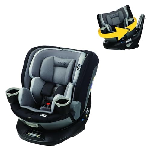 Safety 1st Turn and Go Rotating 360 ST Car Seat, Convertible Car Seat with 3 Modes, Rear Facing Car Seat, Forward Facing Car Seat, Belt Positioning Booster Car Seat, Skyline - Image 1