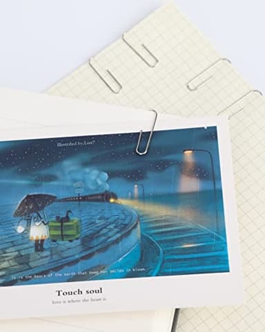 PAPERPAL Paperclips for Office School & Personal Use, #1 Smooth Paper Clip (1-2/7"), 600 Medium Paper Clips (6 Boxes of 100 Each), Silver - Image 7
