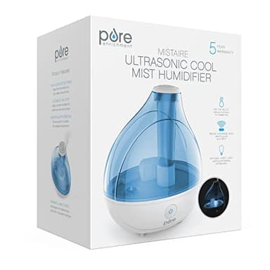 Pure Enrichment MistAire Ultrasonic Cool Mist Humidifier - Quiet Air Humidifier for Bedroom, Nursery, Office, & Indoor Plants - Lasts Up To 25 Hours - Image 8