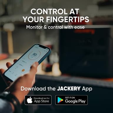 Jackery Explorer 300 Plus Portable Power Station, 288Wh Backup LiFePO4 Battery, 300W AC Outlet, 3.75 KG Solar Generator for RV, Outdoors, Camping, Traveling, and Emergencies (Solar Panel Optional) - Image 6