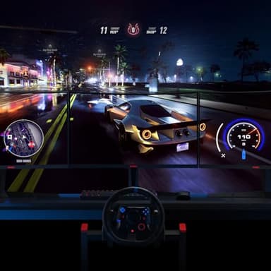 KOORUI 24 inch Curved Gaming Monitor 180Hz FHD 1080P Computer Monitor, 1ms 1500R Display, Adaptive Sync, FreeSync Premium, HDMI 2.0X2 & DP 1.2, VESA, Tilt, 24E6CA - Image 6